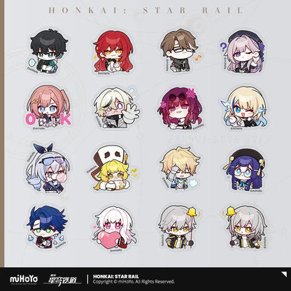 Pom-Pom Exhibition Series Chibi Sticker Box