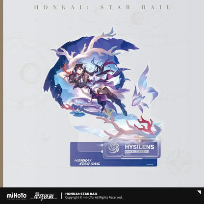 Honkai: Star Rail The Nihility Character Warp Artwork Acrylic Stand Hysilens ACG Go Anime www.acg-go.com Acheron, Black Swan, Cipher, Guinaifen, Hysilens, Jiaoqiu, Kafka, Luka, Pela, Sampo, Silver Wolf, Stand, Welt