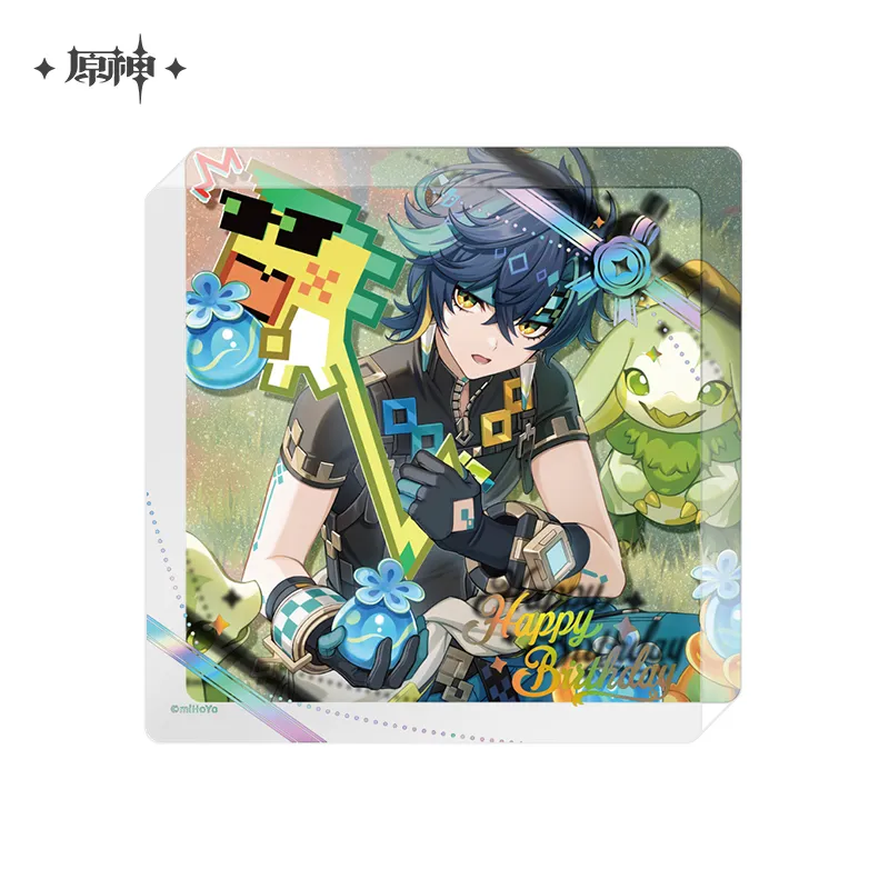 Genshin Impact The Day of Destiny Series Thick Acrylic Coaster 2025
