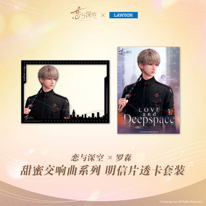 Sweet Symphony Series Transparent Card Postcard Set