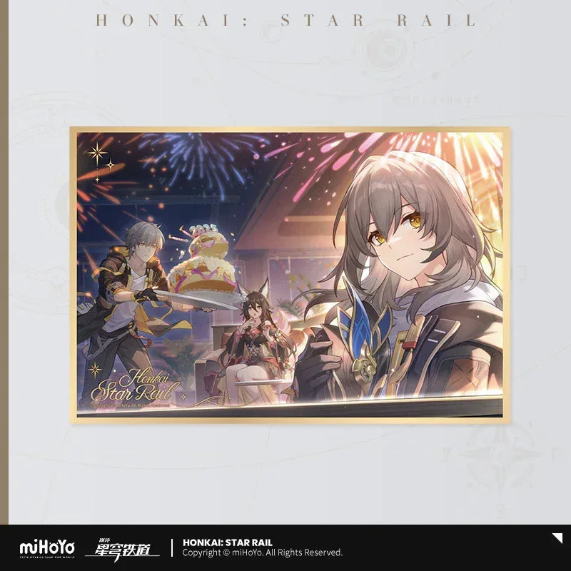 Honkai: Star Rail Stellar Celebration Series PET Shikishi Cardboard