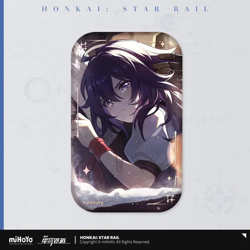 Honkai: Star Rail Light Cone Series Rectangular Tinplate Badge Only Silence Remains ACG Go Anime www.acg-go.com Anaxa, Argenti, Arlan, Aventurine, Badge, Bailu, Black Swan, Blade, Castorice, Cipher, Dan Heng, Dan Heng & Blade, Feixiao, Fu Xuan, Gallagher, Gepard, Himeko, Huohuo, Hyacine, Jing Yuan, Kafka, Light Cone, Lingsha, Luka, Luocha, March 7th, Moze, Mydei, Rappa, Seele, Silver Wolf, Sparkle, Sushang, Topaz, Tribbie, Yanqing, Yukong