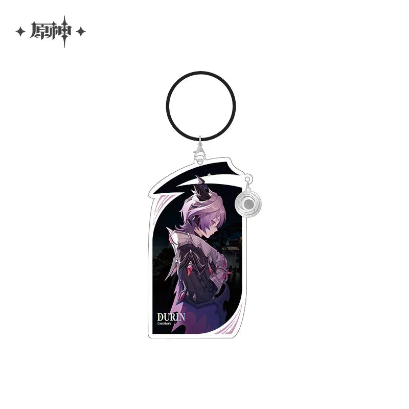 Genshin Impact Moonlit Ballad of the Night Series Acrylic Keychain