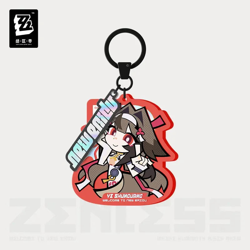 Zenless Zone Zero New Eridu Series Yunkui Summit Chibi Acrylic Keychain