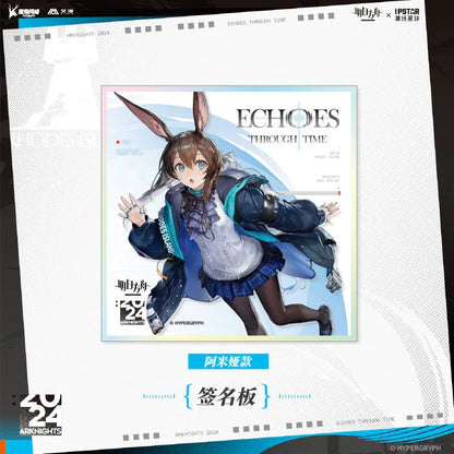 Arknights Echoes Through Time Series Signature Board