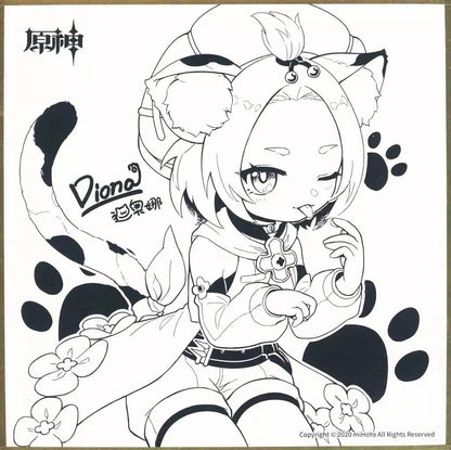 Limited Shikishi Card Board Diona Ver. (Not For Sale)