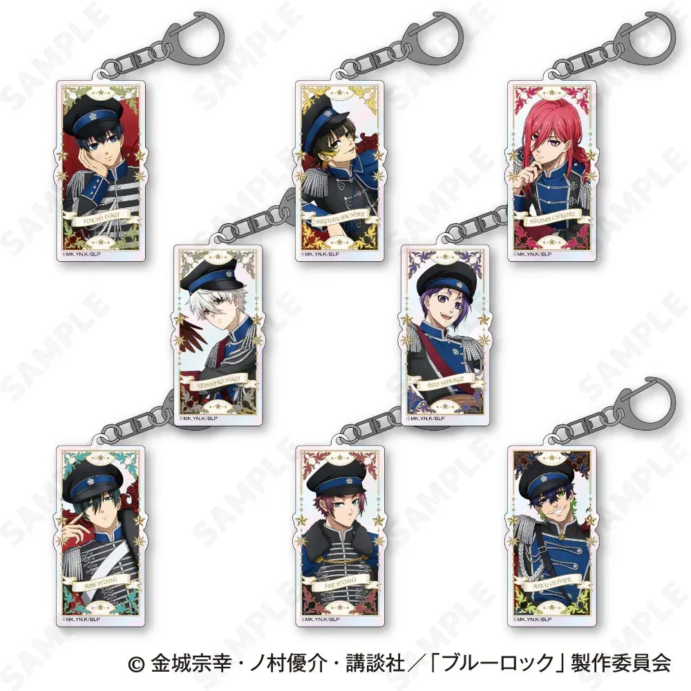 Blue Lock Napoleon Jacket x Haw Trading Aurora Acrylic Keychain Mystery Box Vol.2 All Set (8 pcs) ACG Go Anime www.acg-go.com blue lock, Mystery Box, Pendant & Keychain