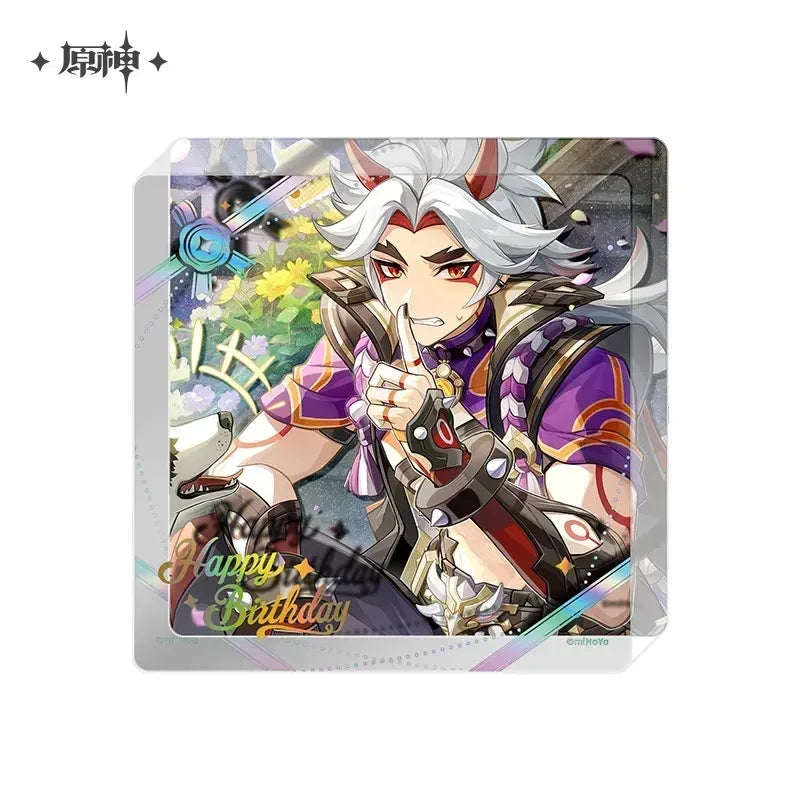 Genshin Impact The Day of Destiny Series Thick Acrylic Coaster 2025