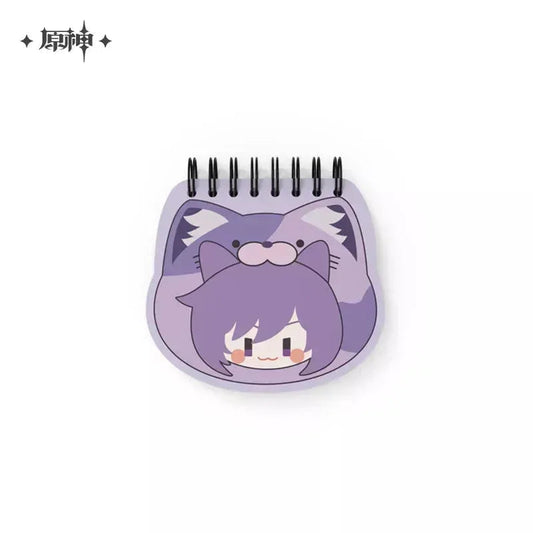 Genshin Impact Teyvat Zoo Theme Spiral Notebook