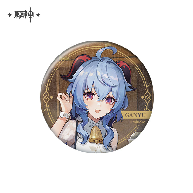 Genshin Impact  X HeyTea Series Vol.2 Xin You Suo Xi Badge & Standee & Acrylic Clip