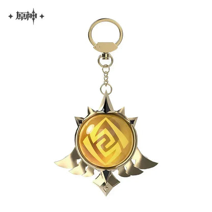 Genshin Impact FES 2023 Series Vision Keychain Mondstadt Geo ACG Go Anime www.acg-go.com Anemo, Cryo, Dendro, ELectro, Geo, Hydro, Pendant & Keychain, Pyro, Vision