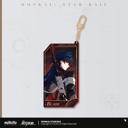 Invitation From The Stellar Series Quicksand Acrylic Keychain
