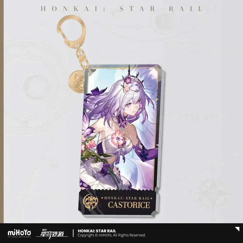 Honkai: Star Rail The Remembrance Character Warp Artwork Acrylic Keychain