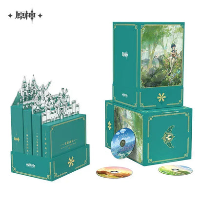 Genshin Impact City of Winds and Idylls OST Limited Edition Bundle ACG Go Anime www.acg-go.com CD, Gift Box, Venti