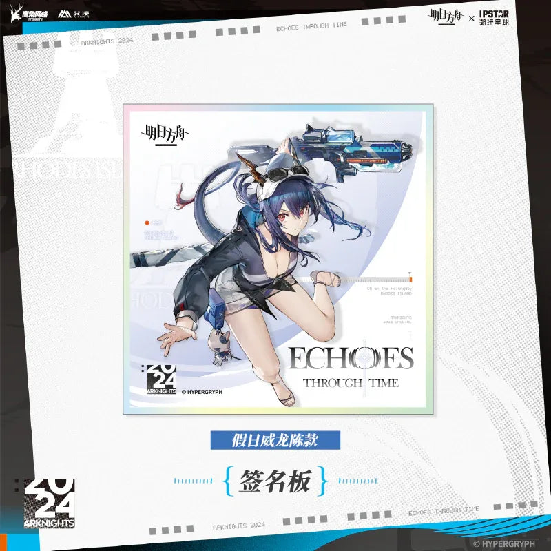 Arknights Echoes Through Time Series Signature Board