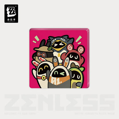 En-Nah Stroll Series Bangboo Acrylic Refrigerator Magnet
