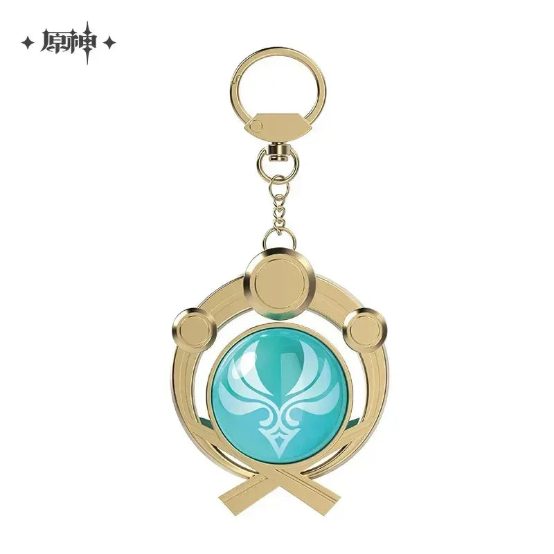 Genshin Impact FES 2023 Series Vision Keychain Inazuma: Anemo ACG Go Anime www.acg-go.com Anemo, Cryo, Dendro, ELectro, Geo, Hydro, Pendant & Keychain, Pyro, Vision