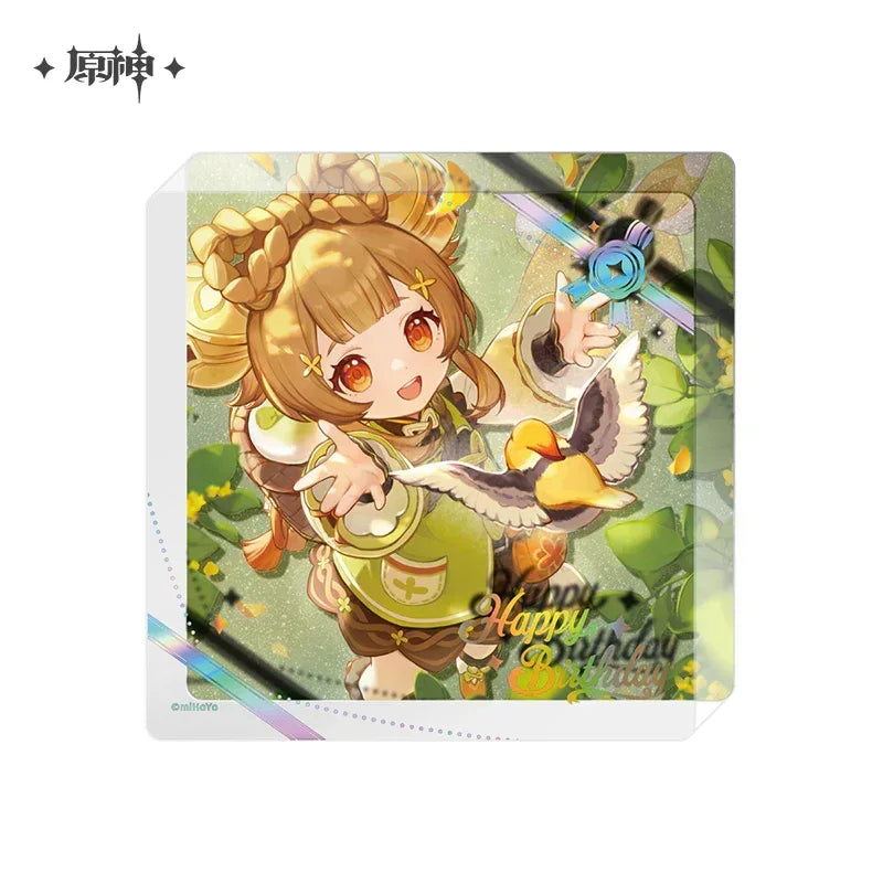 Genshin Impact The Day of Destiny Series Thick Acrylic Coaster 2025