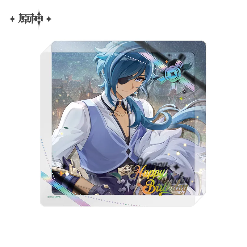 Genshin Impact The Day of Destiny Series Thick Acrylic Coaster 2025