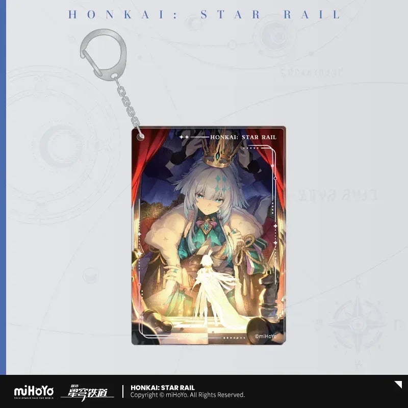 Honkai: Star Rail Light Cone Series Acrylic Pendant Epoch Etched in Golden Blood ACG Go Anime www.acg-go.com Anaxa, Argenti, Art Decor, Aventurine, Bailu, Black Swan, Blade, Castorice, Cipher, Dan Heng, Dan Heng & Blade, Dr. Ratio, Feixiao, Fu Xuan, Gepard, Huohuo, Hyacine, Kafka, Light Cone, Lingsha, Luka, Luocha, March 7th, Moze, Mydei, Pendant & Keychain, Rappa, Robin, Ruan Mei, Sparkle, Sushang, Tribbie, Yanqing, Yukong
