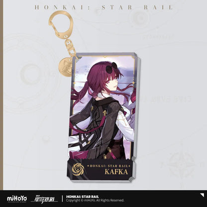 The Nihility Character Warp Artwork Acrylic Keychain