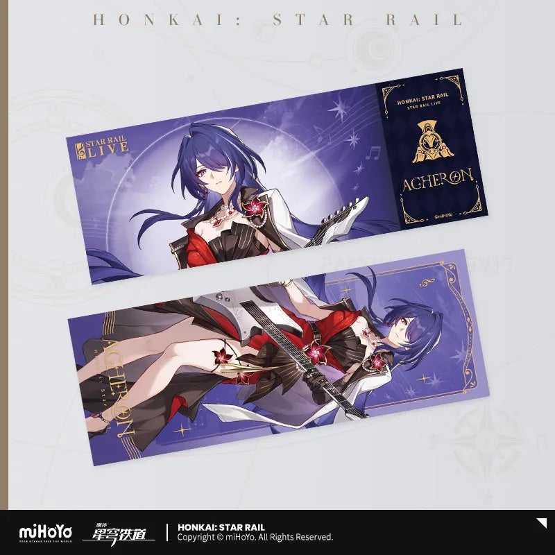 LIVE Series Laser Collectible Tickets