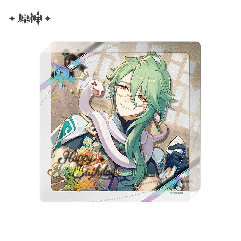 Genshin Impact The Day of Destiny Series Thick Acrylic Coaster 2025