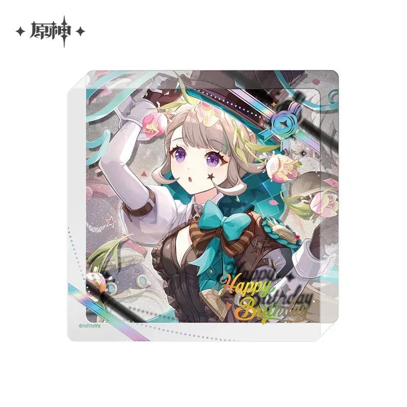 Genshin Impact The Day of Destiny Series Thick Acrylic Coaster 2025