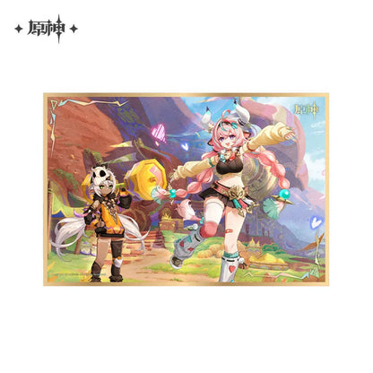 Genshin Impact Theme Series Acrylic Shikishi Cardboard