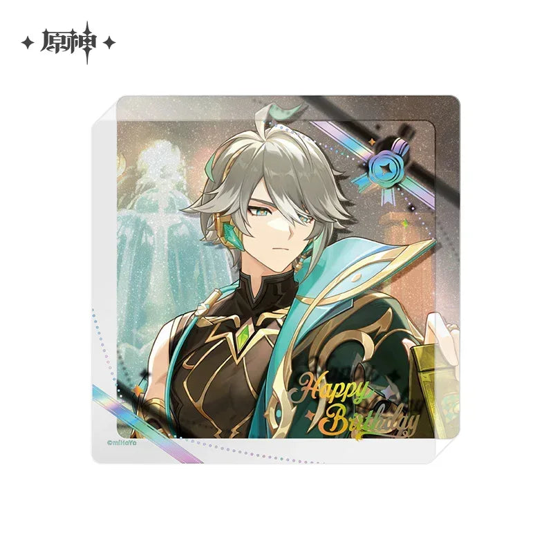 Genshin Impact The Day of Destiny Series Thick Acrylic Coaster 2025