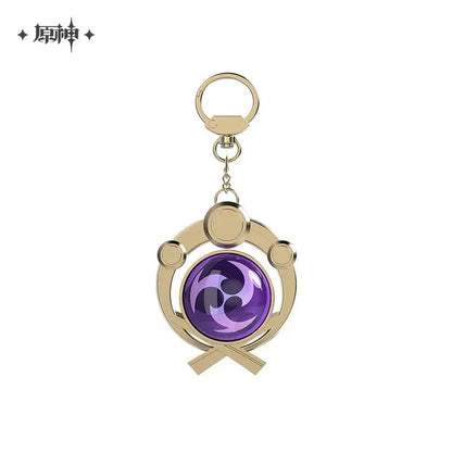 Genshin Impact FES 2023 Series Vision Keychain Inazuma Electro ACG Go Anime www.acg-go.com Anemo, Cryo, Dendro, ELectro, Geo, Hydro, Pendant & Keychain, Pyro, Vision