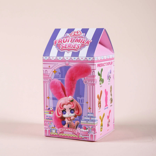 Cup Rabbit Plush Toy Fruit Milk Series Mystery Box