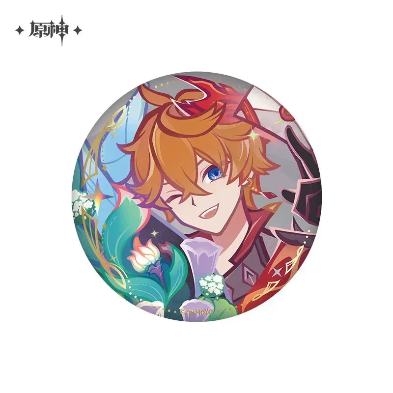 Genshin Impact Voicemail of Fragrance Series Badge & Acrylic Block