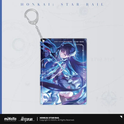 Honkai: Star Rail Light Cone Series Acrylic Pendant Why Does the Ocean Sing ACG Go Anime www.acg-go.com Anaxa, Argenti, Art Decor, Aventurine, Bailu, Black Swan, Blade, Castorice, Cipher, Dan Heng, Dan Heng & Blade, Dr. Ratio, Feixiao, Fu Xuan, Gepard, Huohuo, Hyacine, Kafka, Light Cone, Lingsha, Luka, Luocha, March 7th, Moze, Mydei, Pendant & Keychain, Rappa, Robin, Ruan Mei, Sparkle, Sushang, Tribbie, Yanqing, Yukong