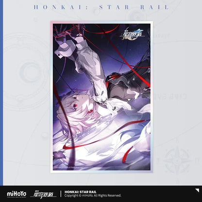 Honkai: Star Rail Light Cone Series Acrylic Shikishi Cardboard To Evernight's Stars ACG Go Anime www.acg-go.com Anaxa, Argenti, Art Decor, Aventurine, Bailu, Black Swan, Blade, Cardboard, Castorice, Cipher, Dan Heng, Feixiao, Fu Xuan, Gepard, Huohuo, Hyacine, Kafka, Light Cone, Lingsha, Luka, Luocha, March 7th, Moze, Mydei, Rappa, Robin, Shikishi, Sparkle, Sushang, Tribbie, Yanqing, Yukong