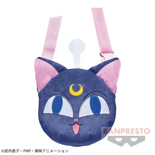Spirits Sailor Moon 30th Anniversary Luna Plush Purse Luna ACG Go Anime www.acg-go.com Apparel, Bag, Luna, Plush