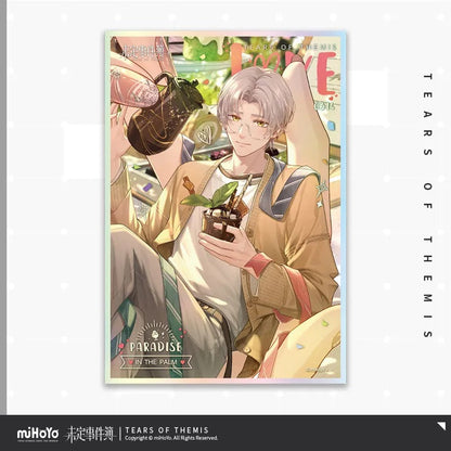 Paradise In The Palm Series PET Shikishi Cardboard