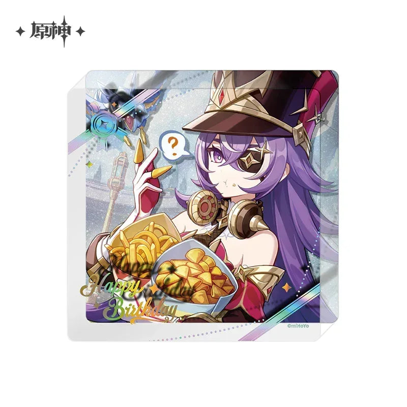 Genshin Impact The Day of Destiny Series Thick Acrylic Coaster 2025