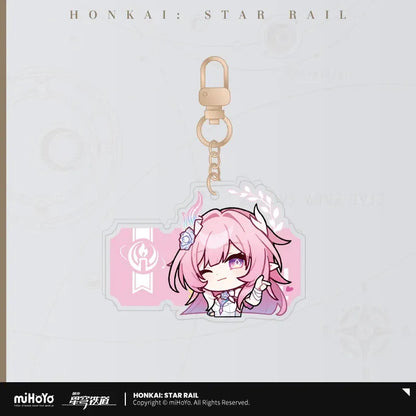 Honkai: Star Rail Pom-Pom Exhibition Series Acrylic Keychain