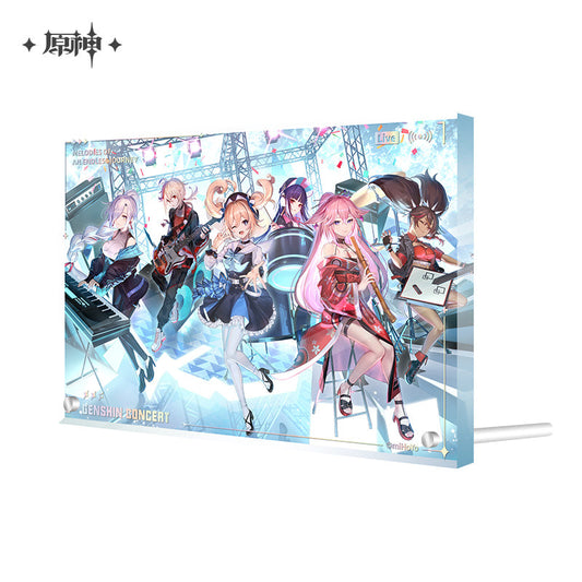 Genshin Concert 2022 Series Thick Acrylic Keepsake