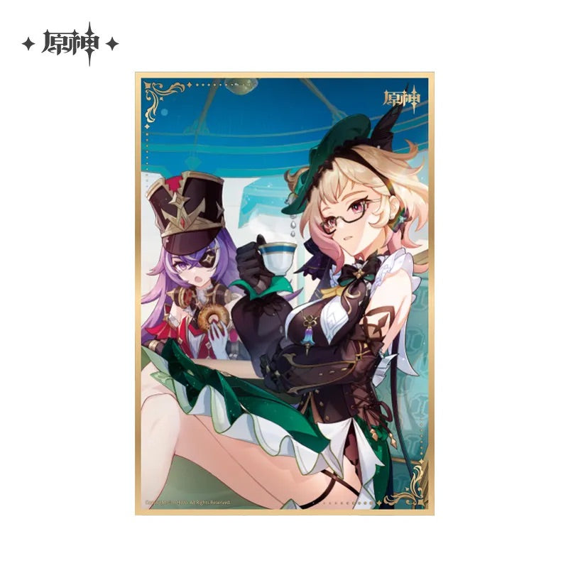 Genshin Impact Theme Series Acrylic Shikishi Cardboard