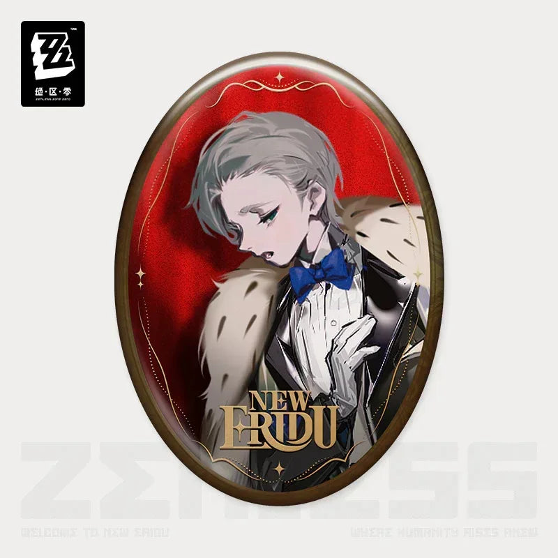 Zenless Zone Zero Concerto Channel Series Astra-nomical Moment Merch Badge Wise ACG Go Anime www.acg-go.com Art Decor, Astra Yao, Badge, Belle, Evelyn Chevalier, Wise