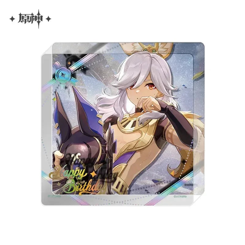 Genshin Impact The Day of Destiny Series Thick Acrylic Coaster 2025