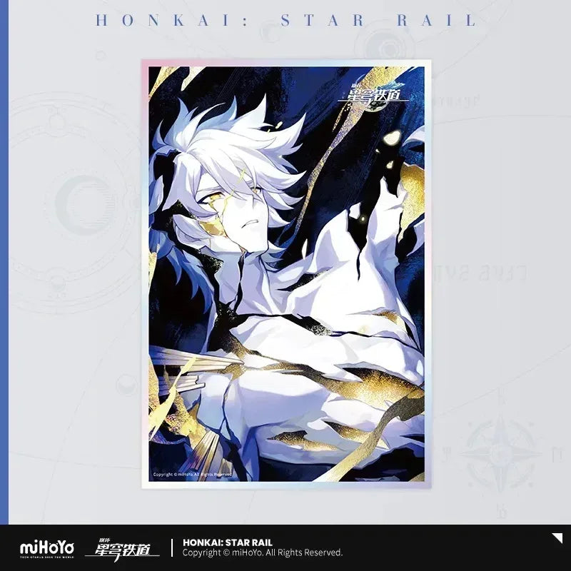 Honkai: Star Rail Light Cone Series Acrylic Shikishi Cardboard Thus Burns the Dawn ACG Go Anime www.acg-go.com Anaxa, Argenti, Art Decor, Aventurine, Bailu, Black Swan, Blade, Cardboard, Castorice, Cipher, Dan Heng, Feixiao, Fu Xuan, Gepard, Huohuo, Hyacine, Kafka, Light Cone, Lingsha, Luka, Luocha, March 7th, Moze, Mydei, Rappa, Robin, Shikishi, Sparkle, Sushang, Tribbie, Yanqing, Yukong