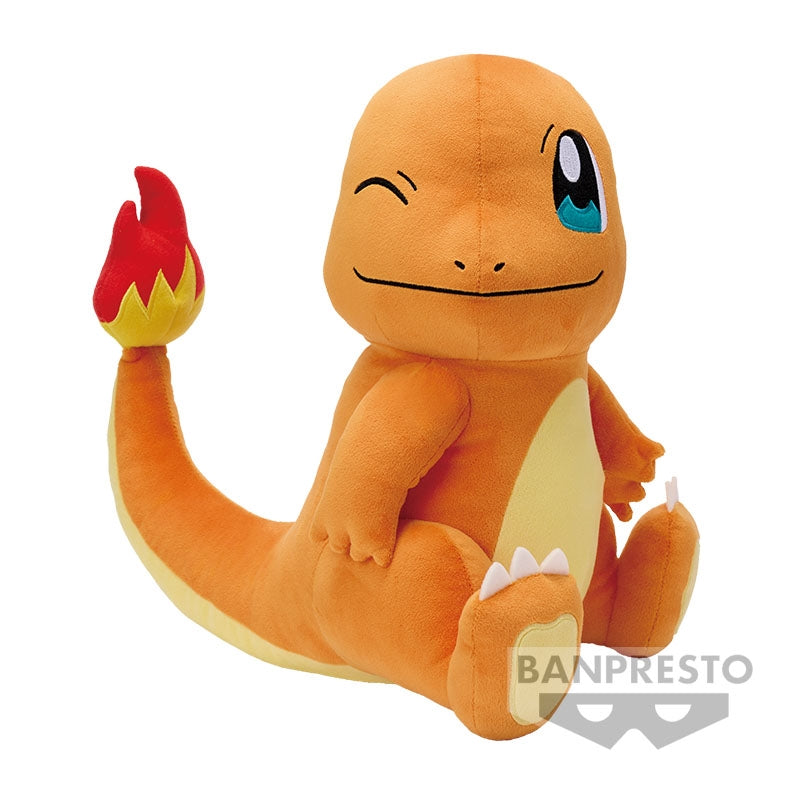 Pokemon Charmander Take a Look At My Tail Huge Plush Toy BANPRESTO