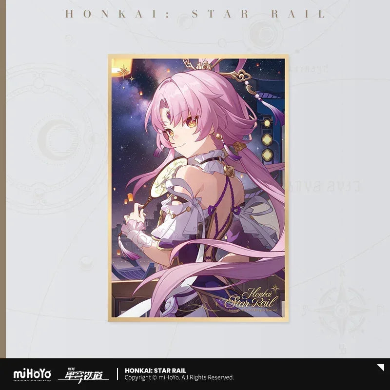 Honkai: Star Rail Stellar Celebration Series PET Shikishi Cardboard