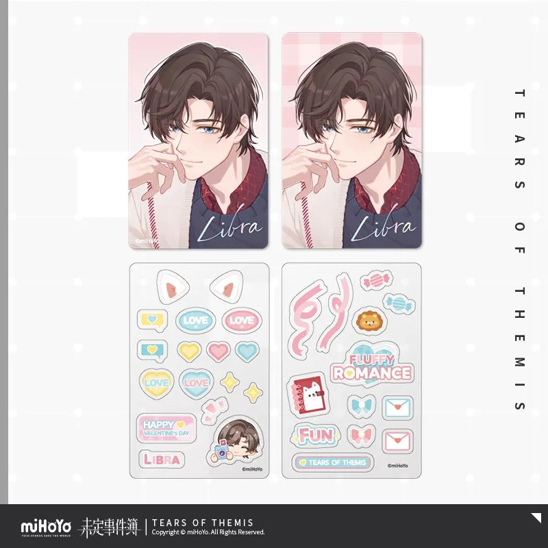 Fluffy Romance Series Exclusive Photo Card Decoration Set