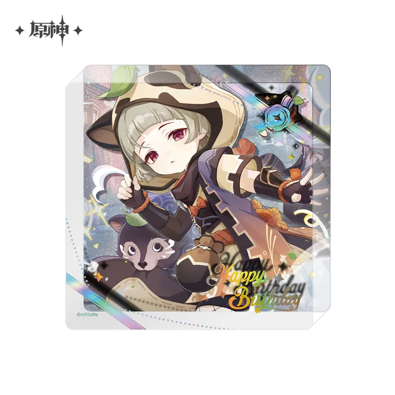 Genshin Impact The Day of Destiny Series Thick Acrylic Coaster 2025