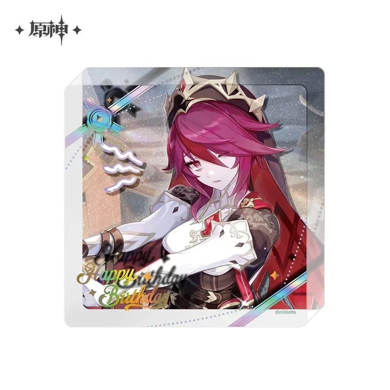 Genshin Impact The Day of Destiny Series Thick Acrylic Coaster 2025