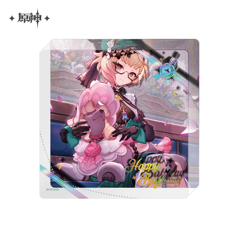 Genshin Impact The Day of Destiny Series Thick Acrylic Coaster 2025